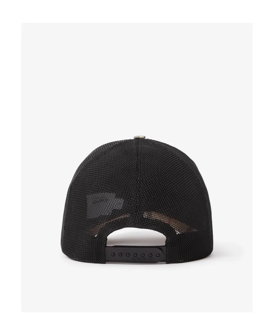 Burberry Checked Mesh Cap