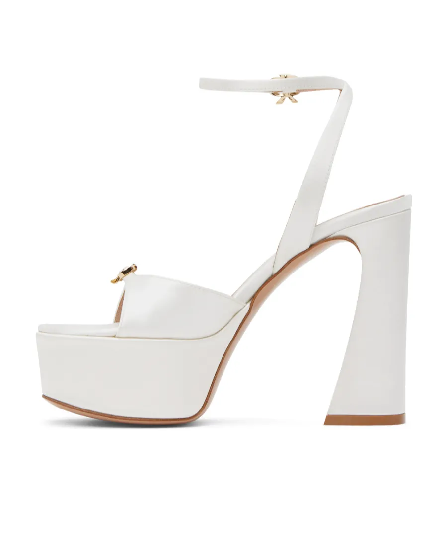 Logo High-Heeled Sandals