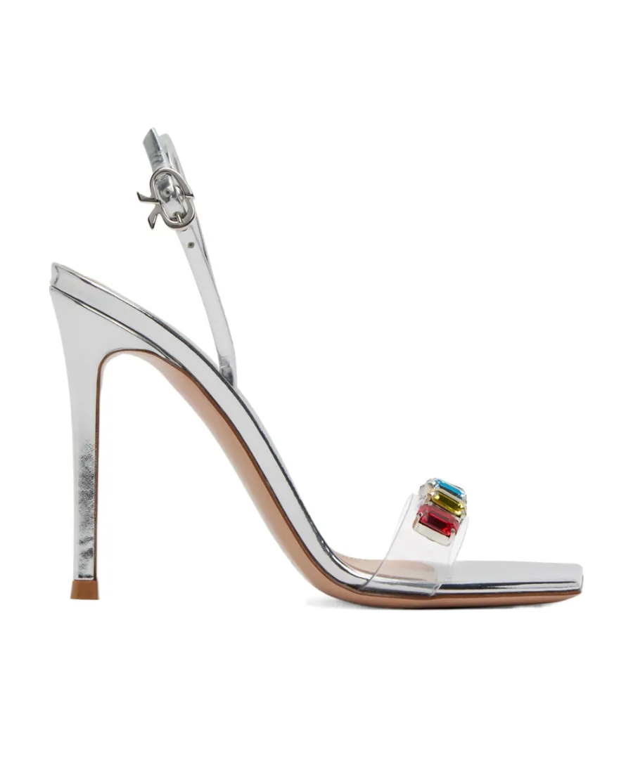 Logo High-Heeled Sandals
