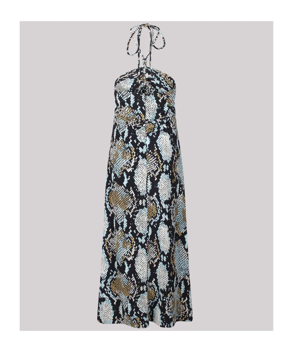 Proenza Schouler Halterneck Cut-Out Sleeveless Dress