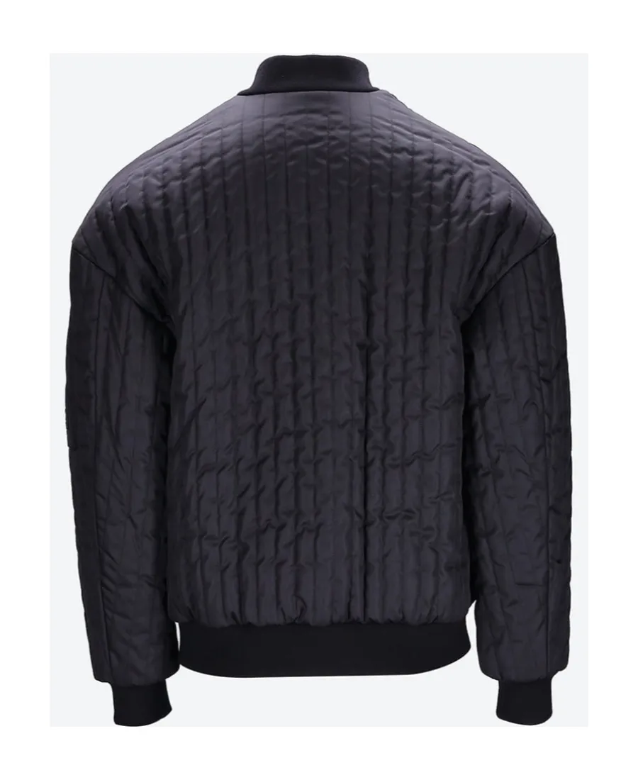 Dsquared2 Long Sleeved Quilted Zip-Up Jacket