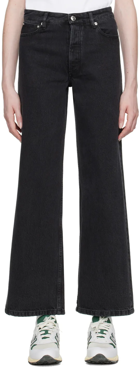 A.P.C. Wide-Leg Cropped Jeans