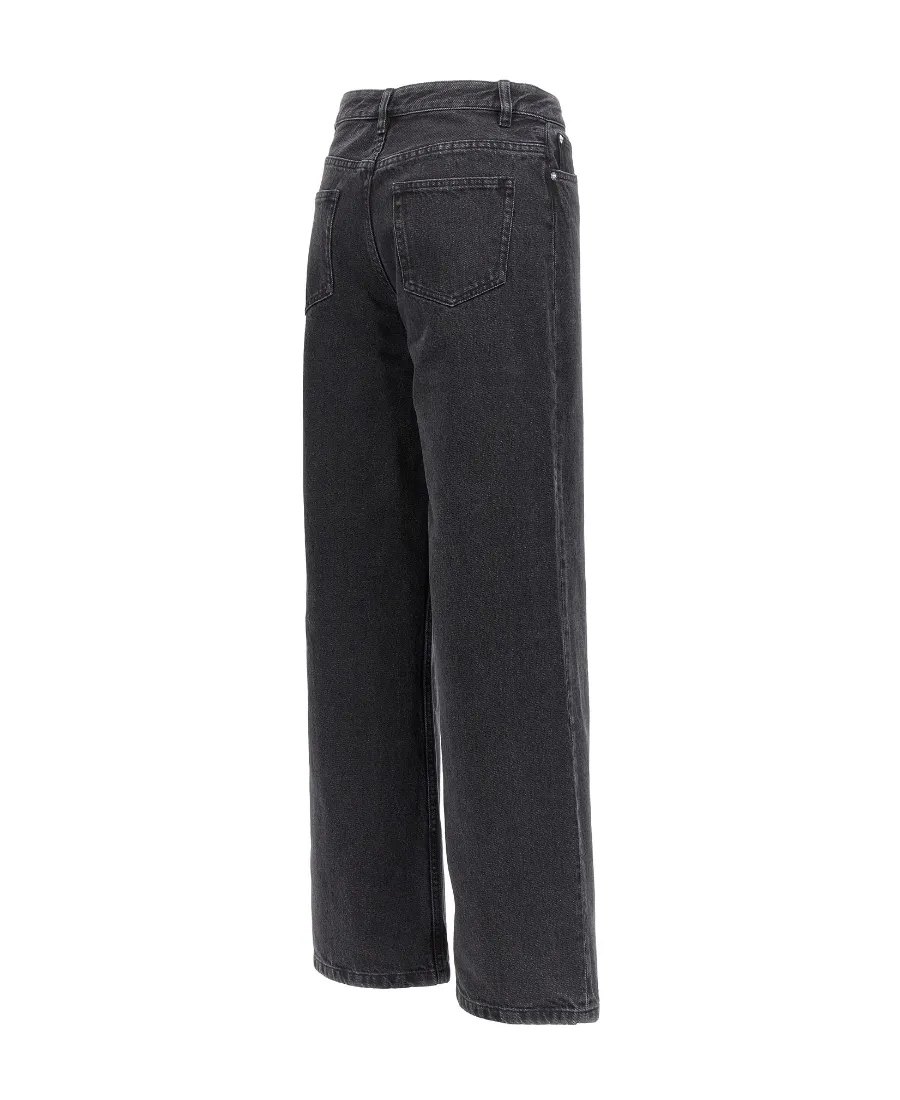 A.P.C. Wide-Leg Cropped Jeans