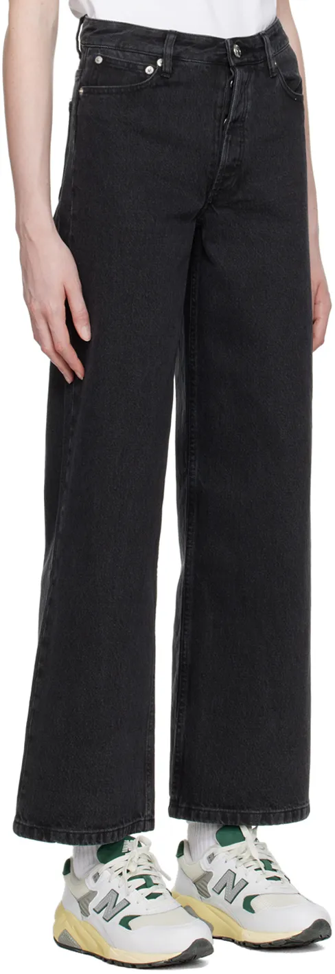 A.P.C. Wide-Leg Cropped Jeans