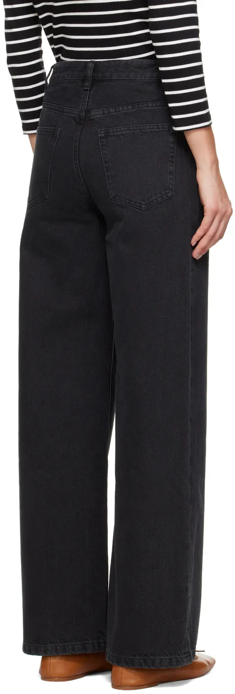 A.P.C. Wide-Leg Cropped Jeans