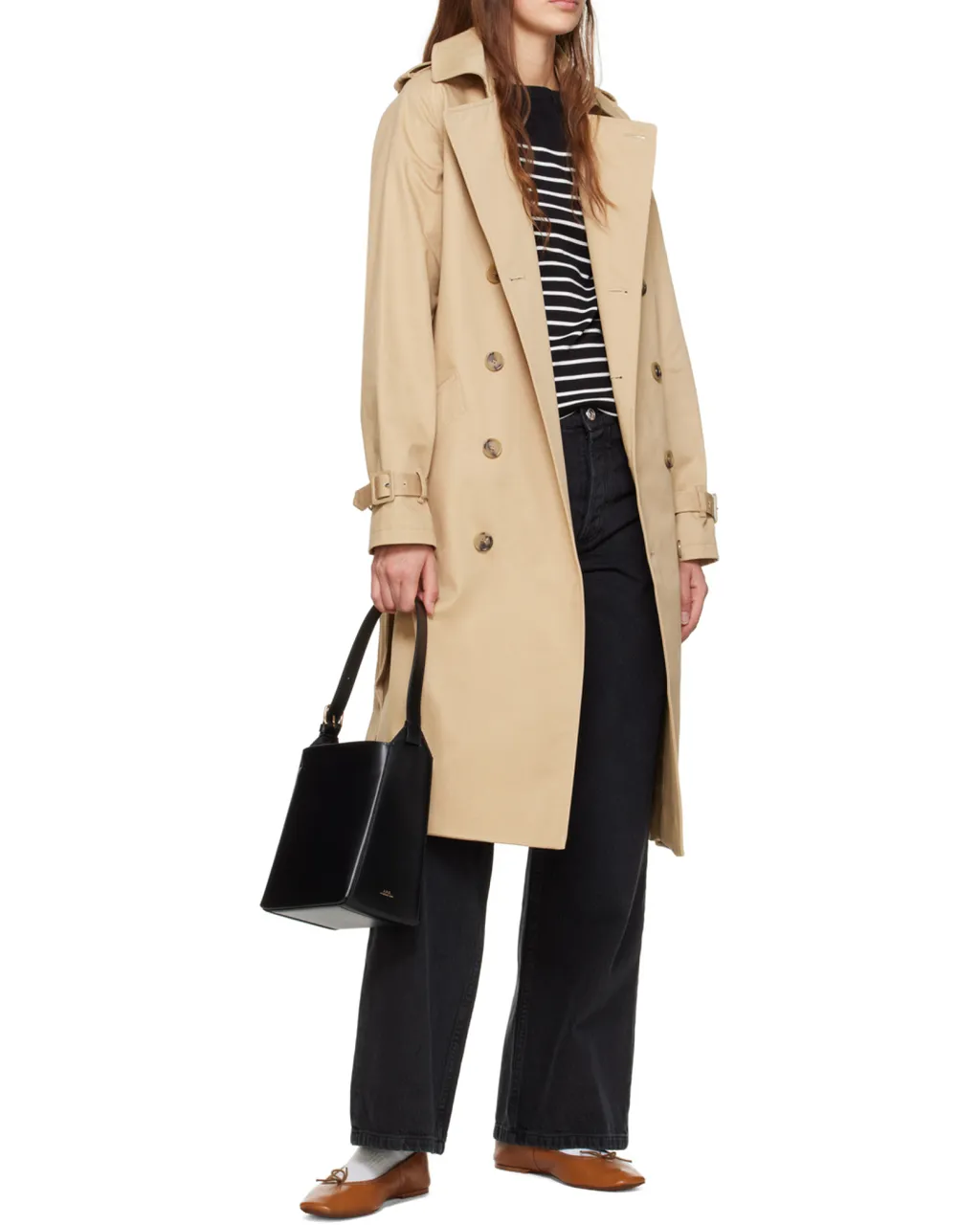 A.P.C. Wide-Leg Cropped Jeans