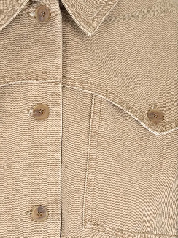A.P.C. Belted Long-Sleeved Jacket