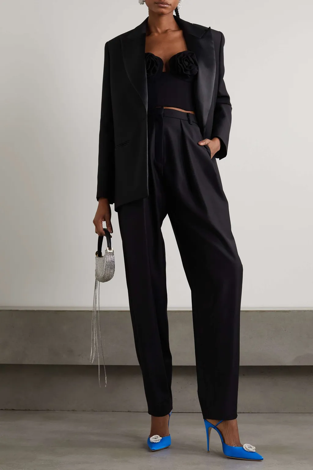 Long-Sleeved Suit Coat