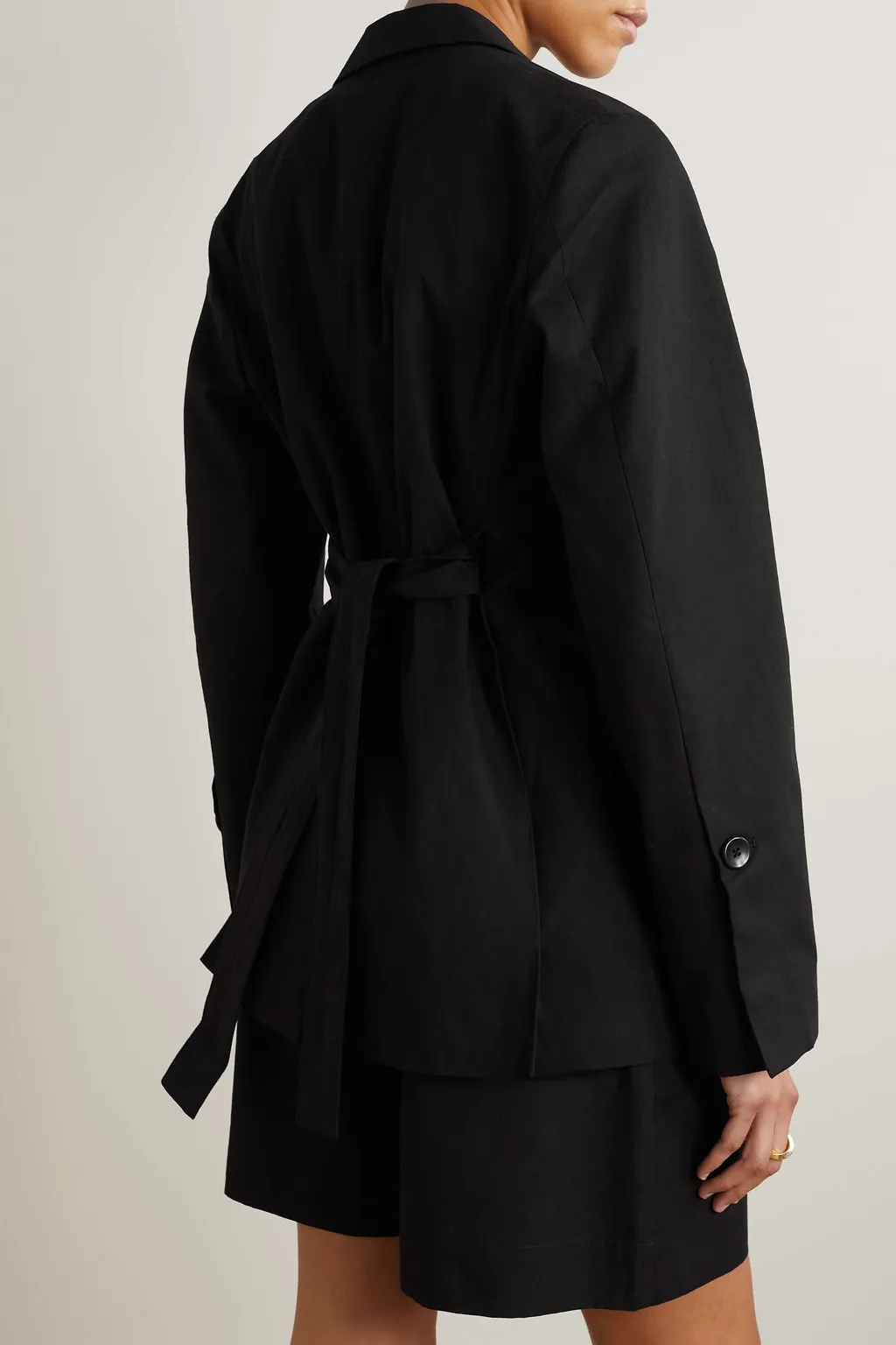 Suit Jacket With Belt