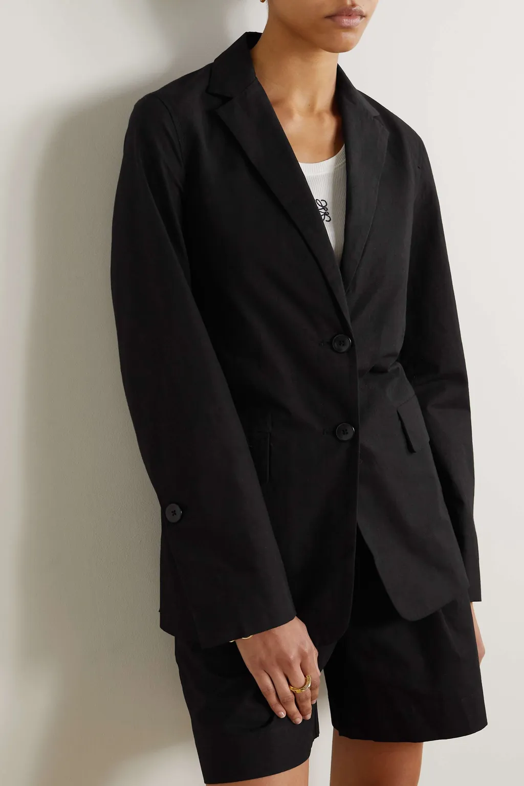 Suit Jacket With Belt