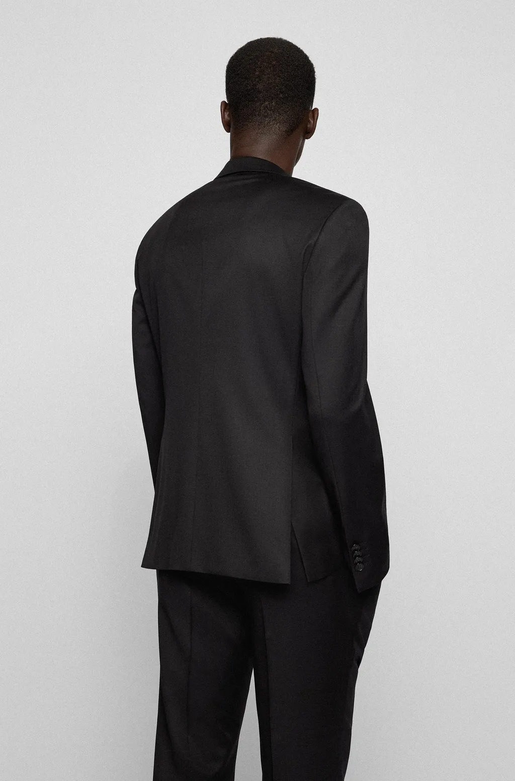 Virgin-Wool Single-Breasted Blazer