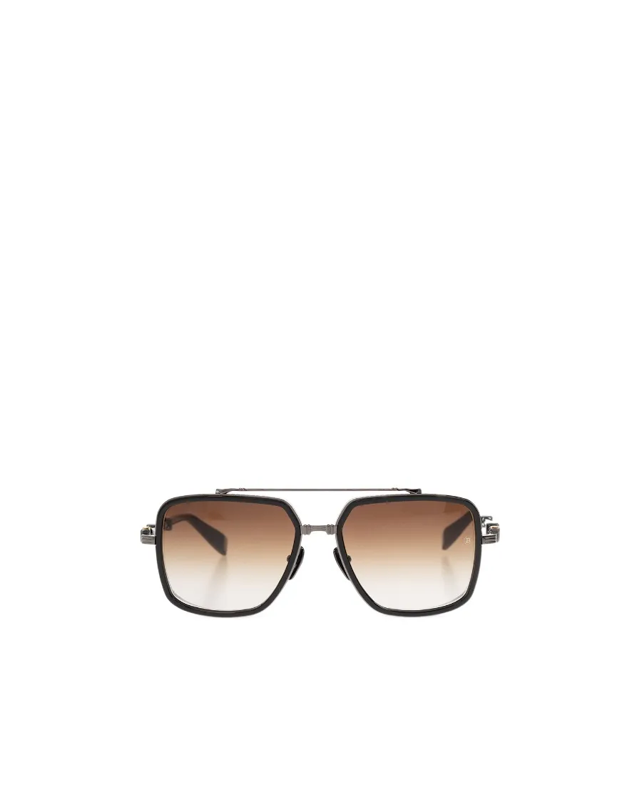 Balmain Eyewear Pilot Frame Officier Sunglasses