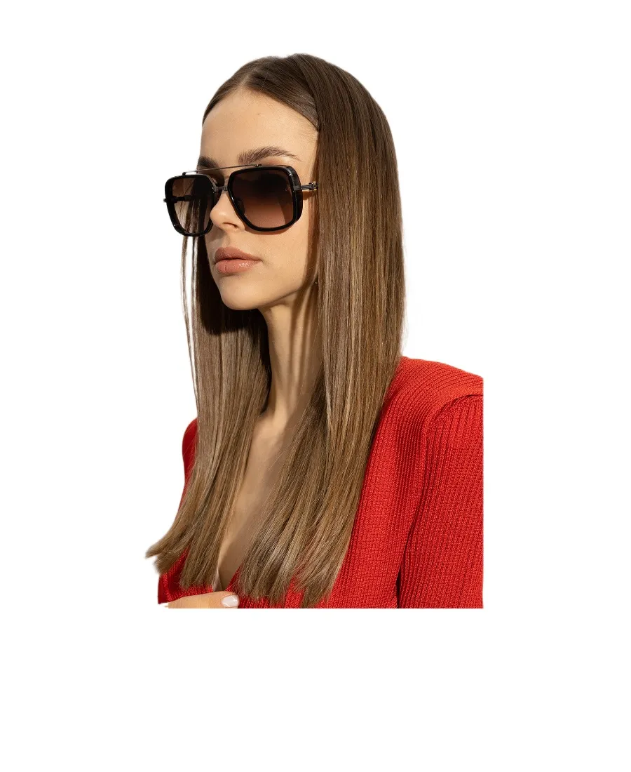 Balmain Eyewear Pilot Frame Officier Sunglasses