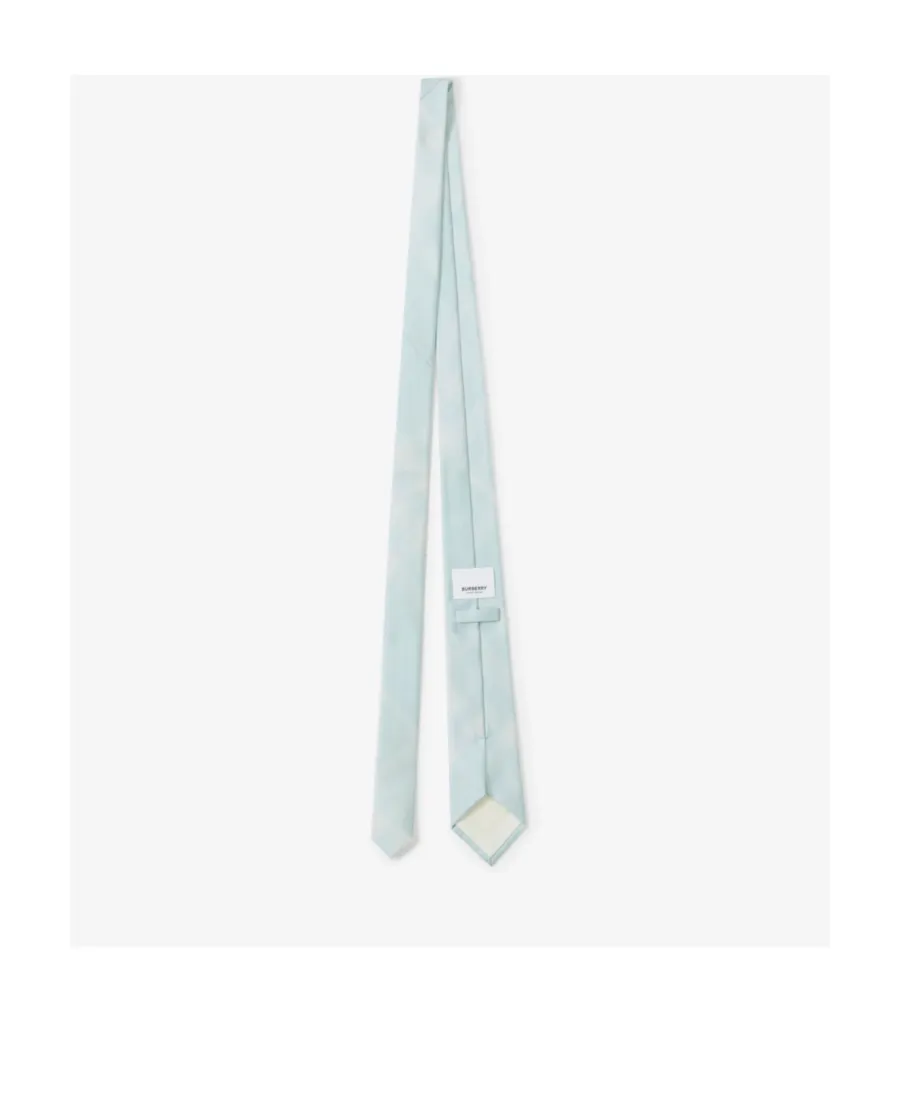Classic Cut Checked Silk Tie