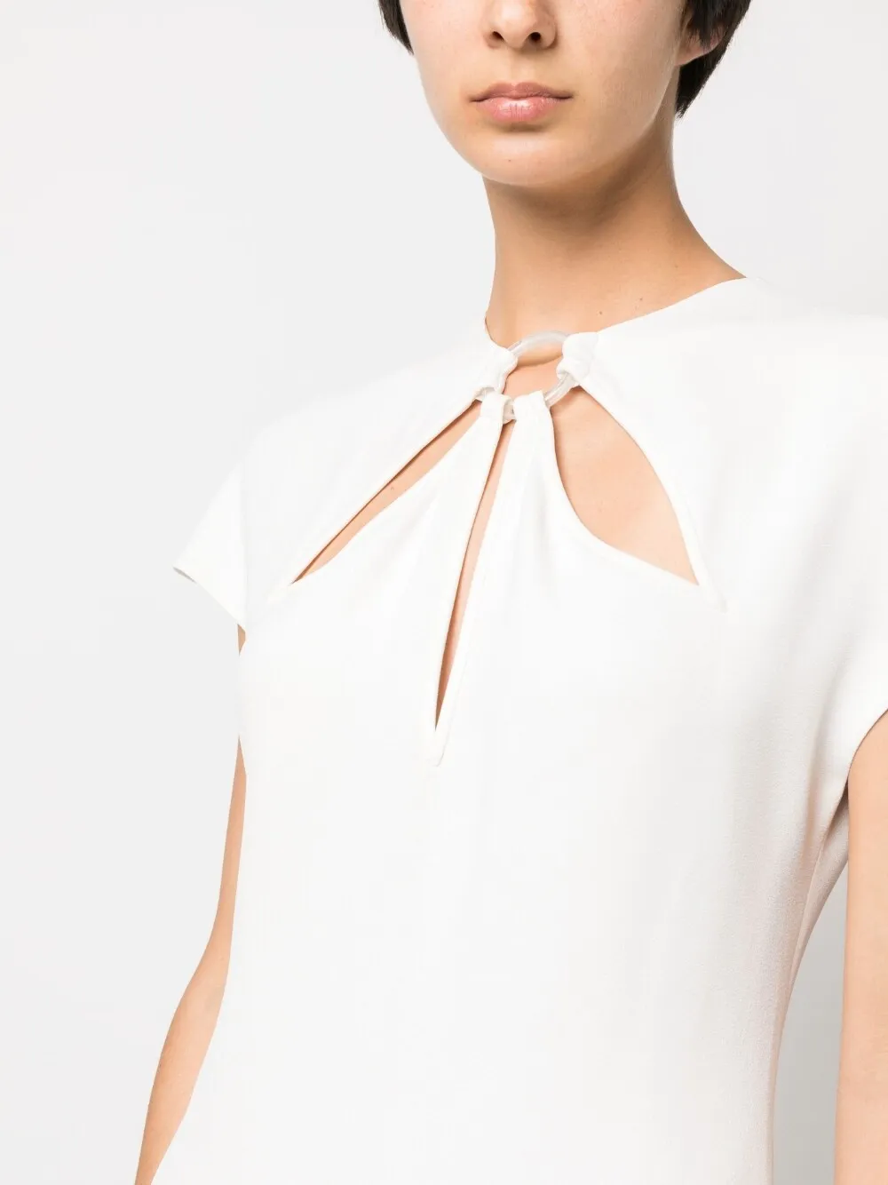 Hollowed-Out Dress