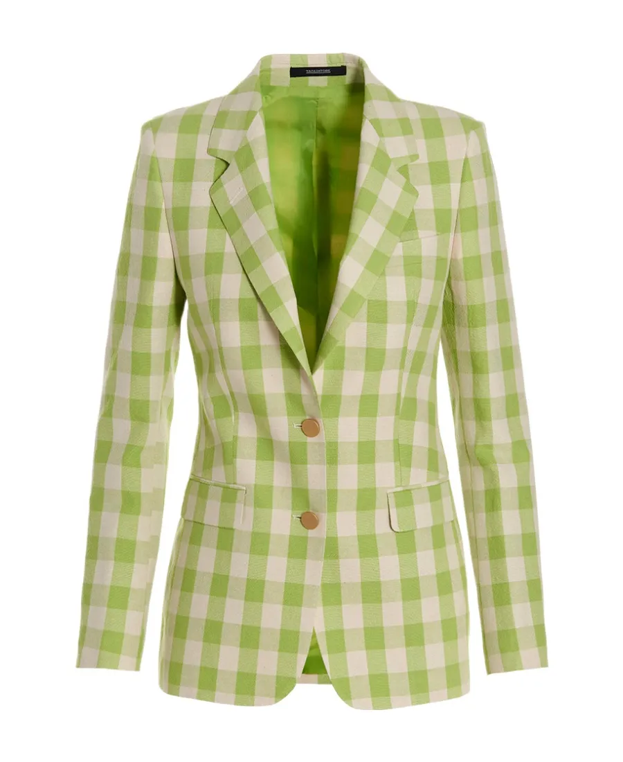 Checkered Suit Jacket