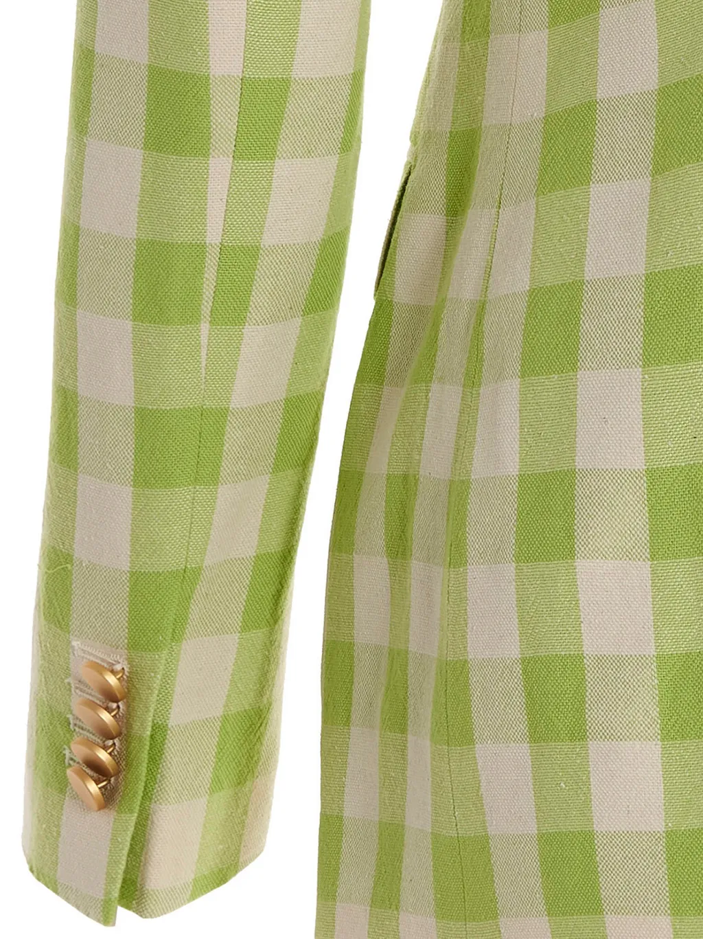Checkered Suit Jacket