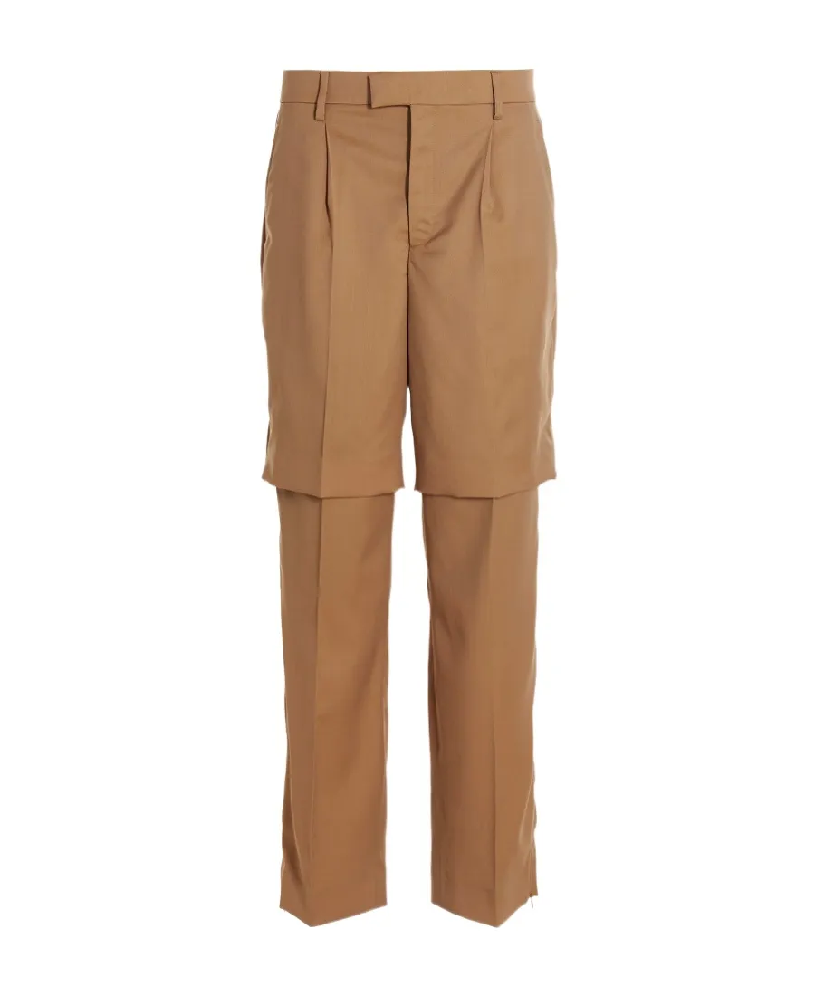Pleated Casual Pants