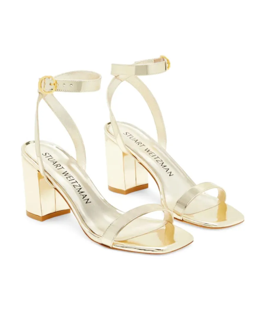 Logo High-Heeled Sandals