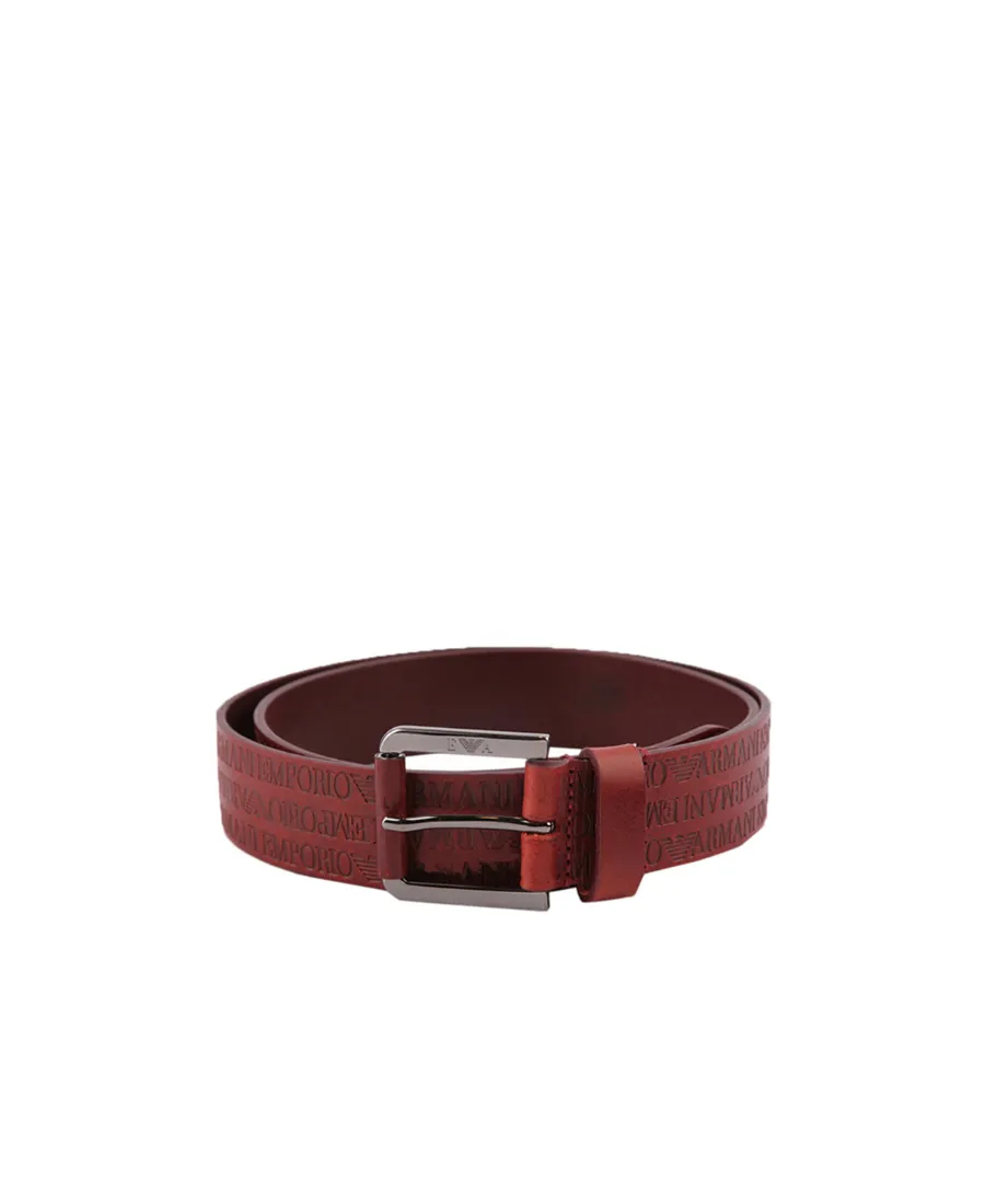 Logo Needle Buckle Belt