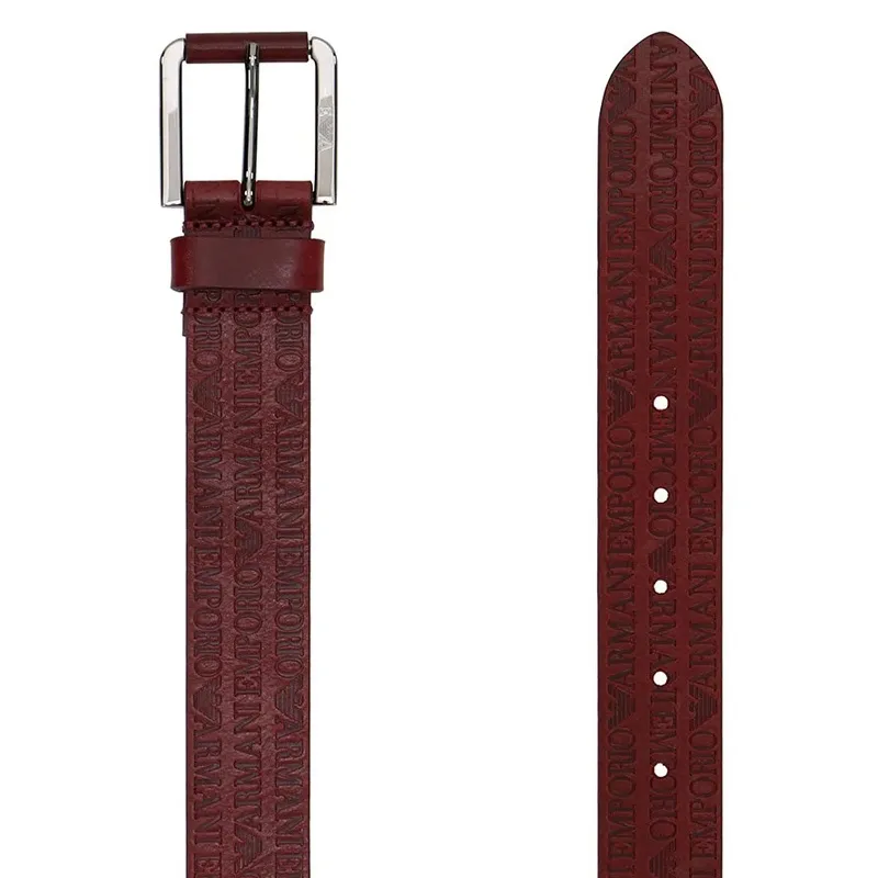 Logo Needle Buckle Belt