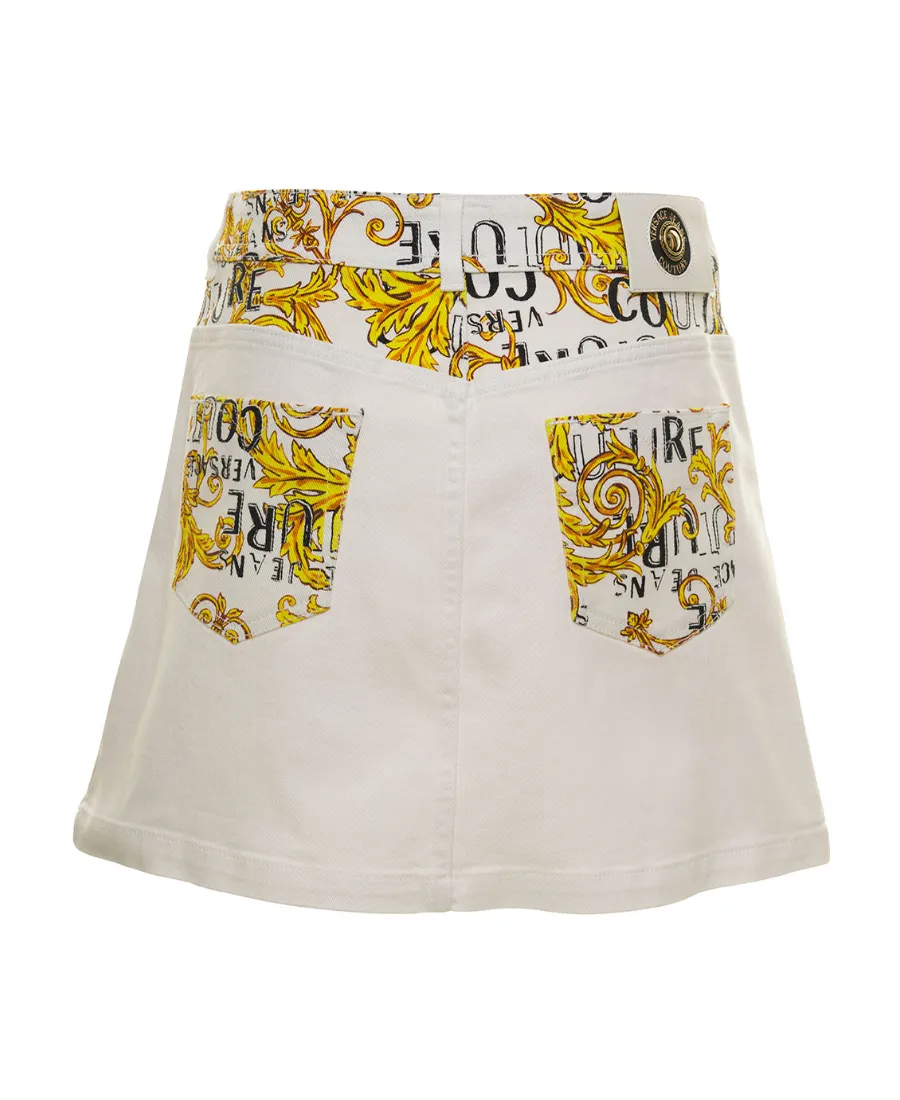Versace Jeans Couture High-Waist Mini Skirt