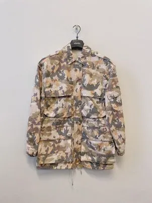 Elize Camouflage-Print Jacket
