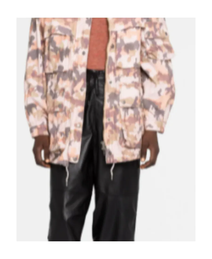 Elize Camouflage-Print Jacket