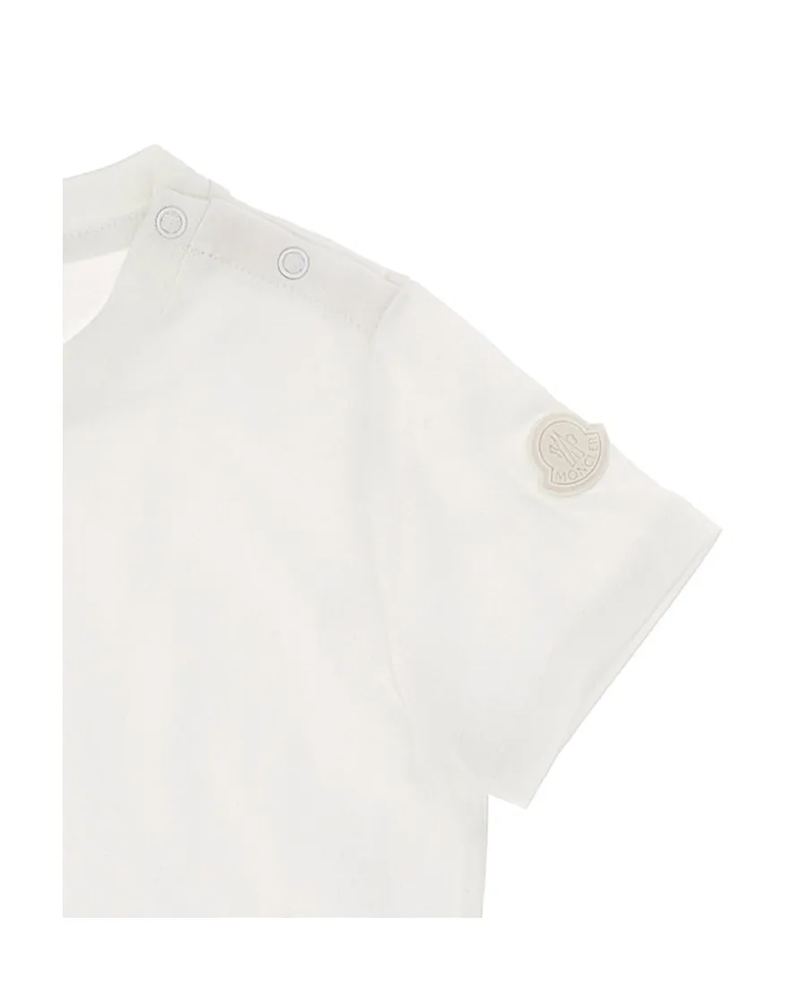 Logo-Print Press-Stud Dress