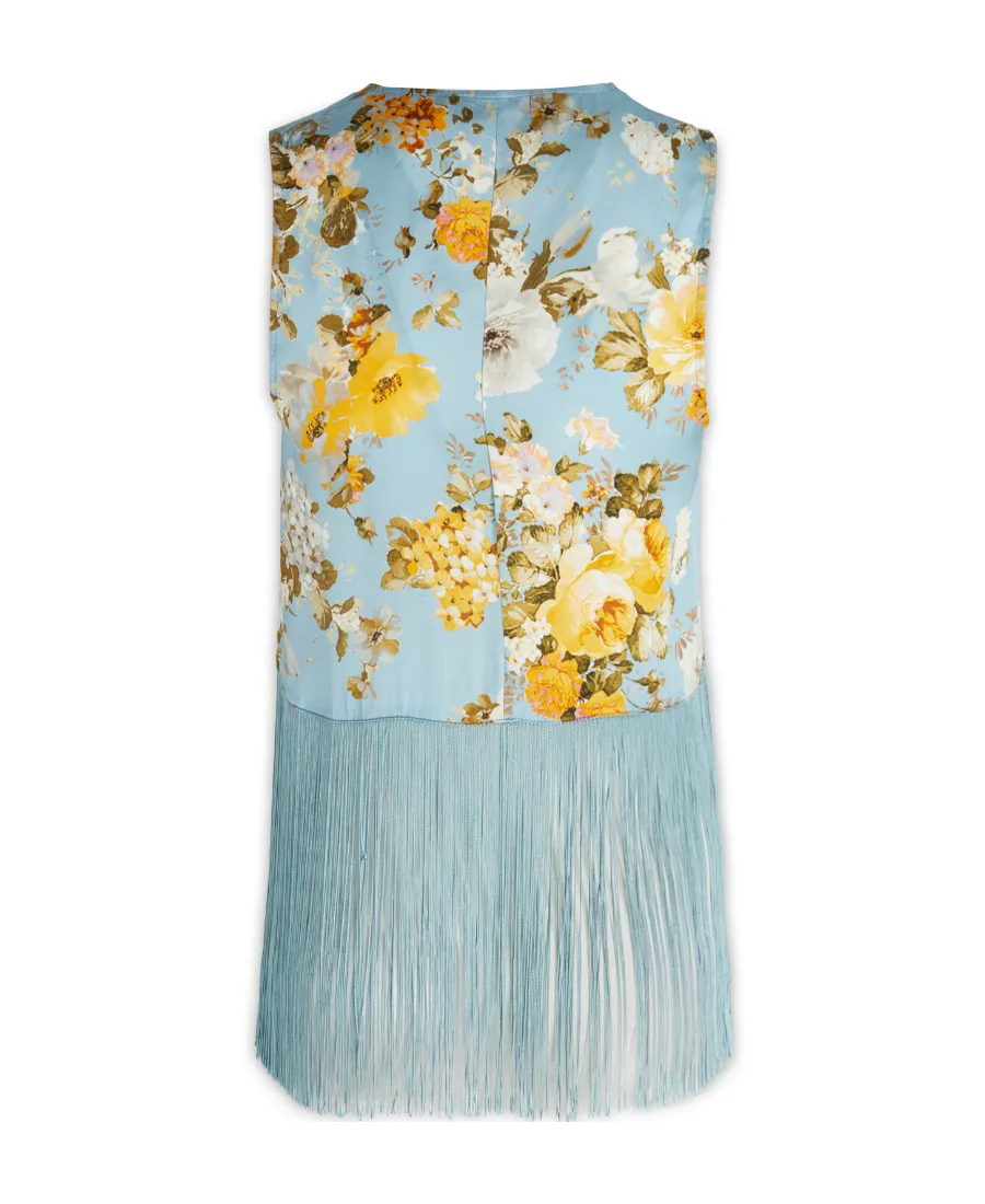 Tassel V-Neck Vest