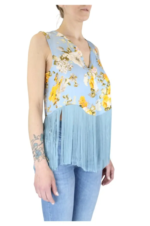Tassel V-Neck Vest
