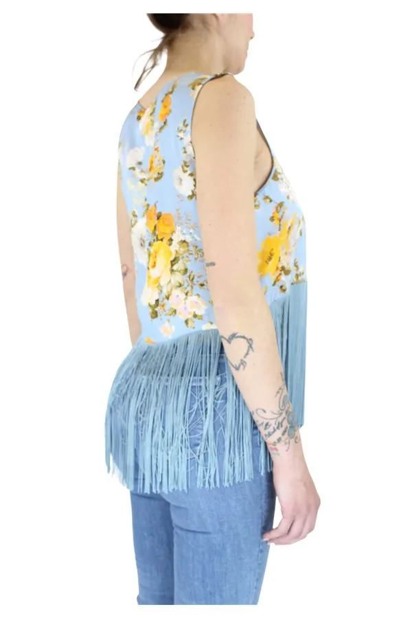 Tassel V-Neck Vest