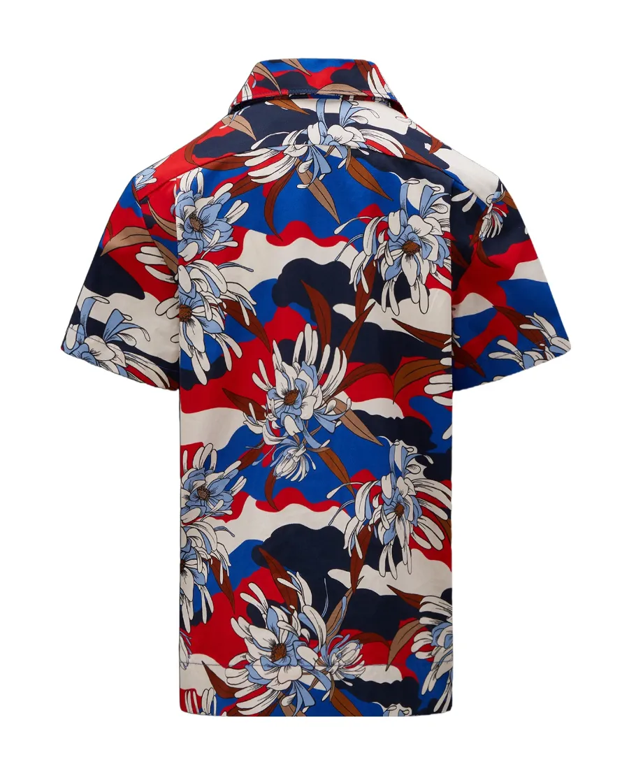 Moncler Enfant Floral-Printed Buttoned Shirt