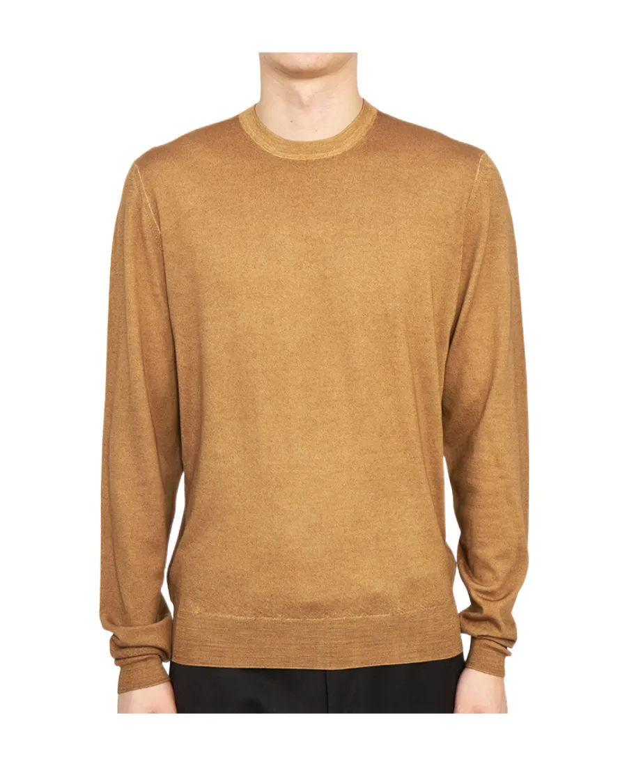 Crew-Neck Merino Wool Jumper