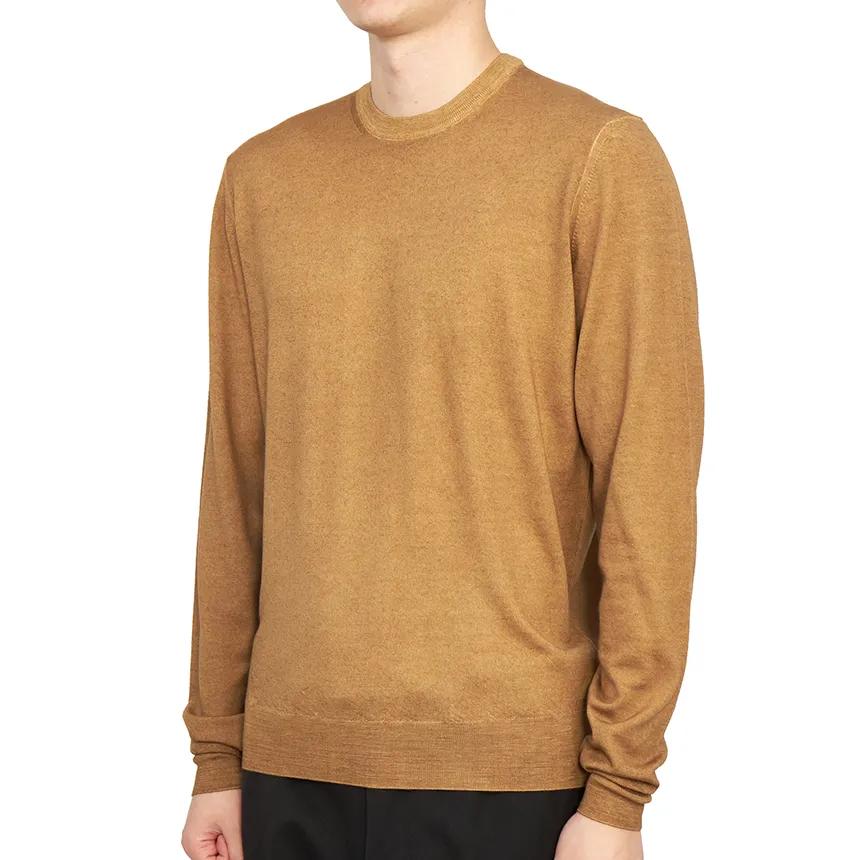 Crew-Neck Merino Wool Jumper