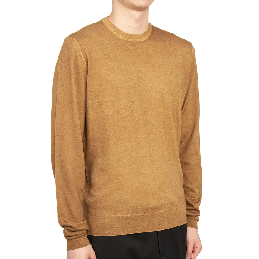Crew-Neck Merino Wool Jumper