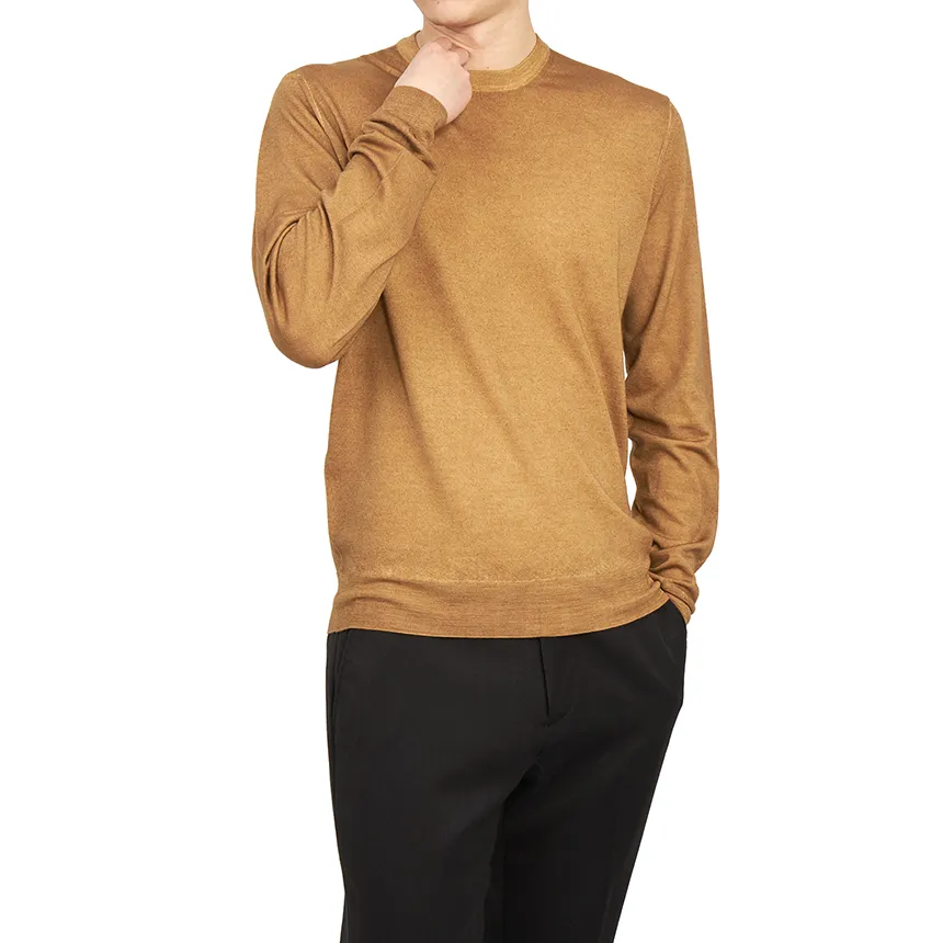 Crew-Neck Merino Wool Jumper