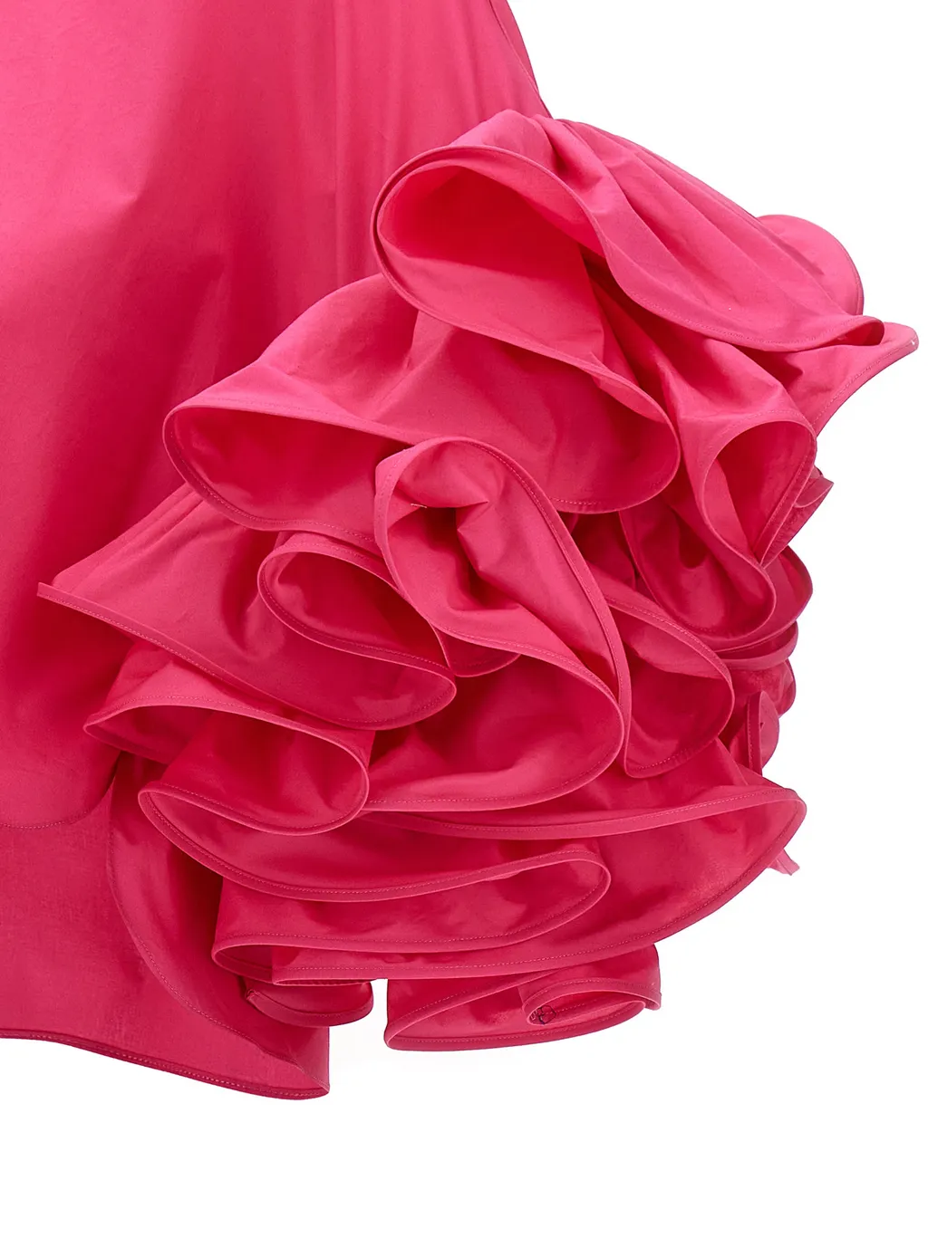 Rochas Ruffled Sleeve Top