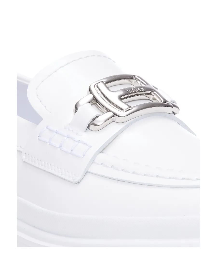 Logo-Buckle 55Mm Platform Loafers