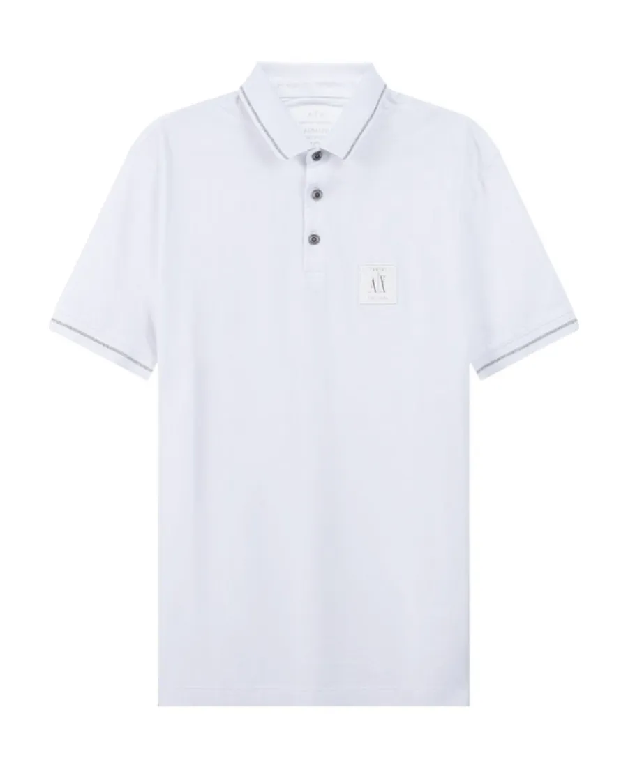 Logo-Patch Polo Shirt