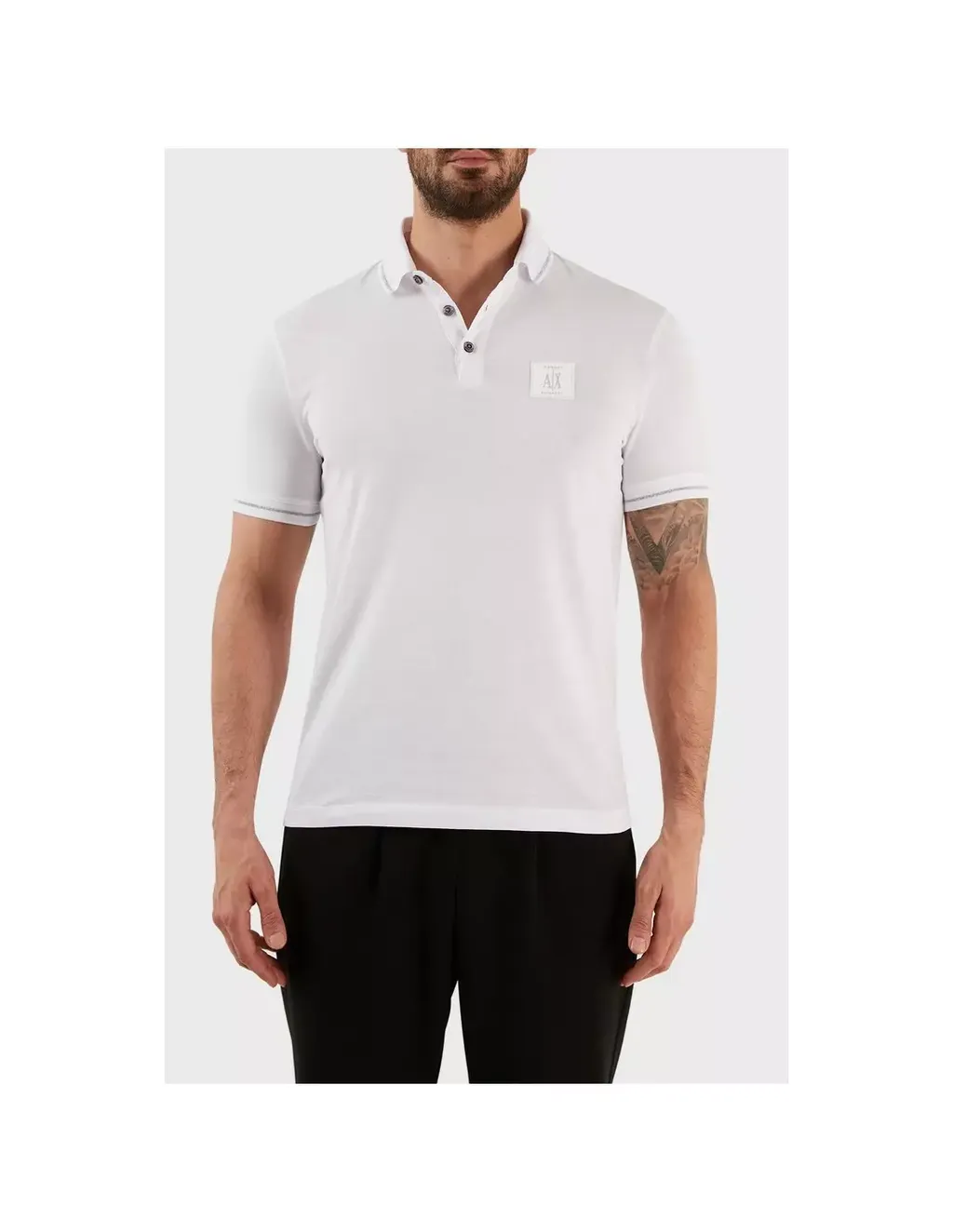 Logo-Patch Polo Shirt