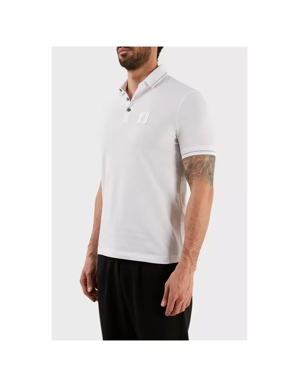 Logo-Patch Polo Shirt