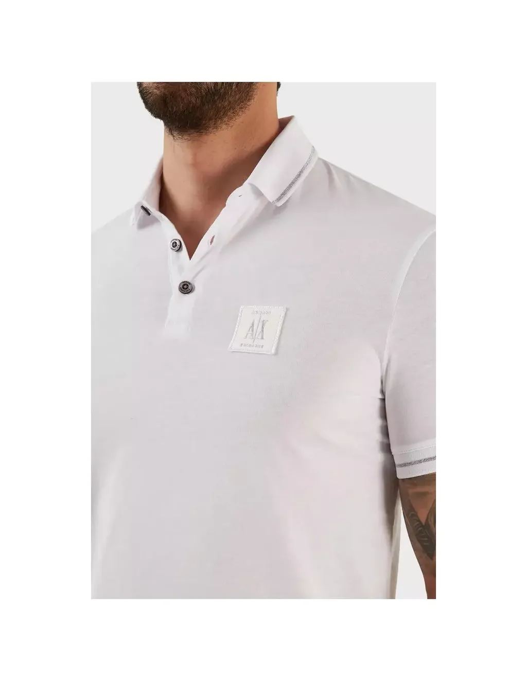 Logo-Patch Polo Shirt
