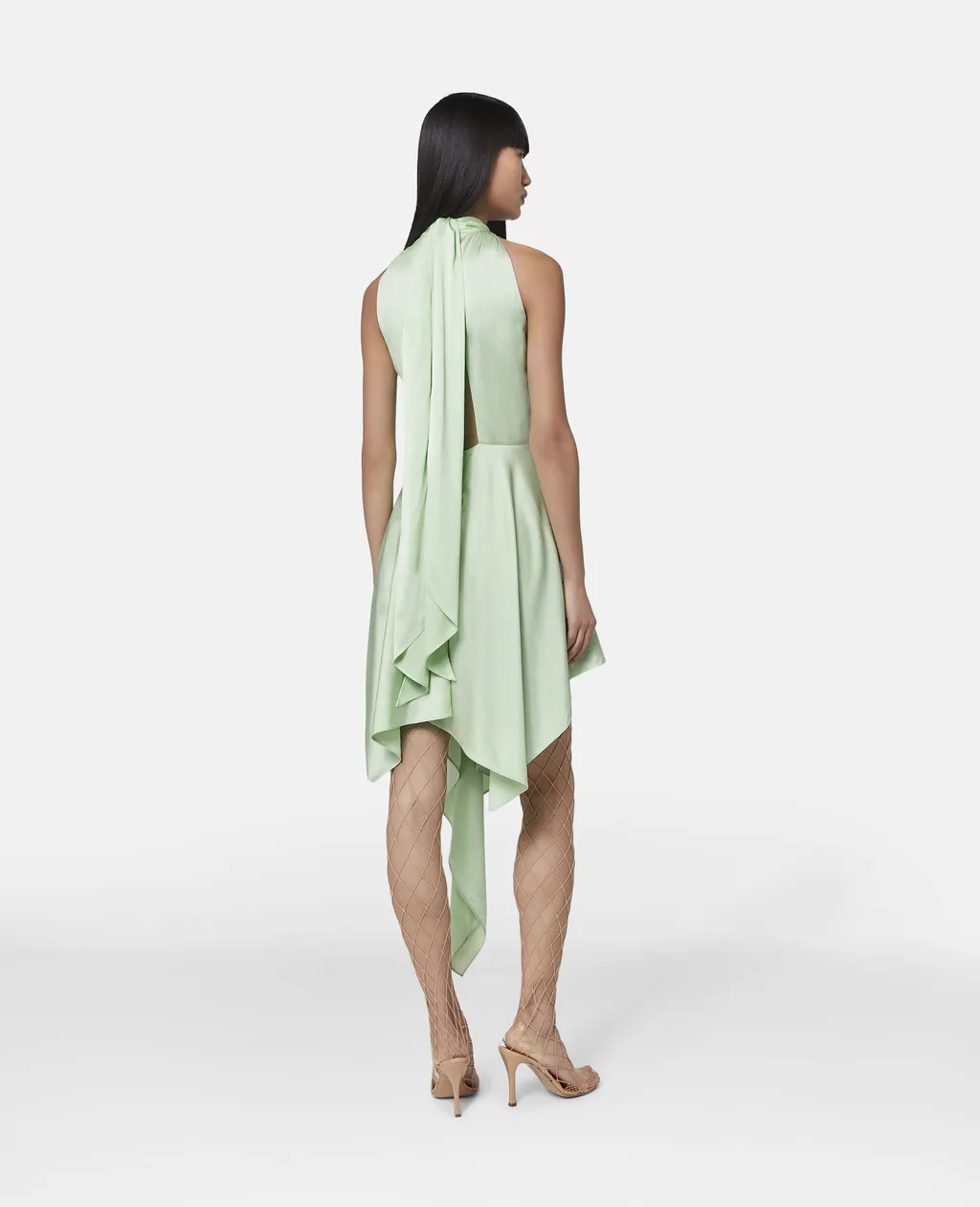 Stella Mccartney Cut-Out Sleeveless Asymmetric Dress