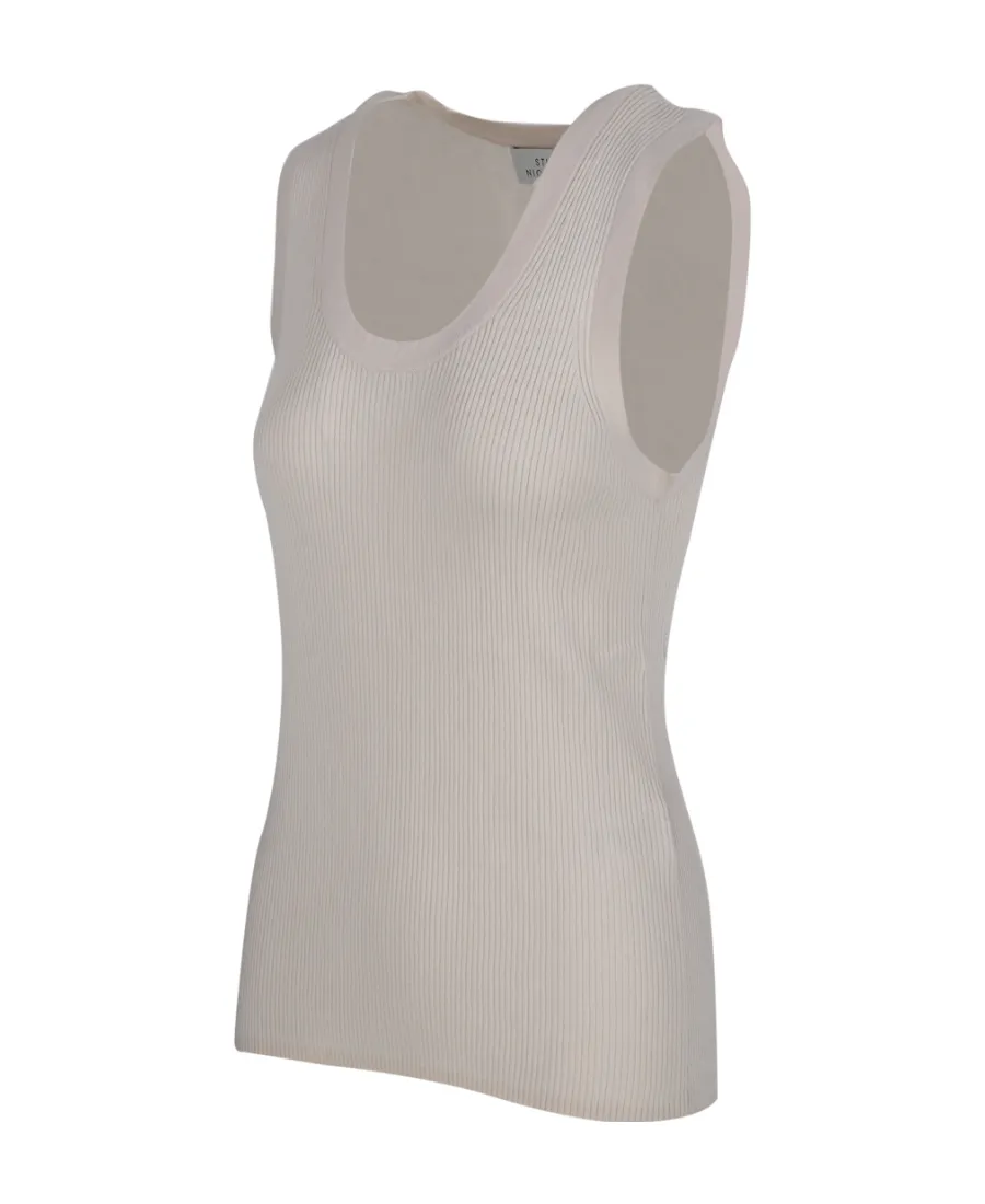 Ribbed-Knit Tank Top