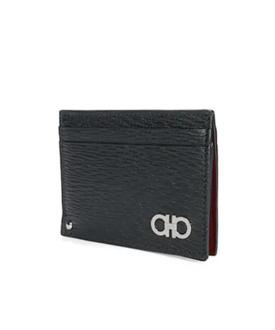 Contrasting Logo Wallet Two-Piece Set