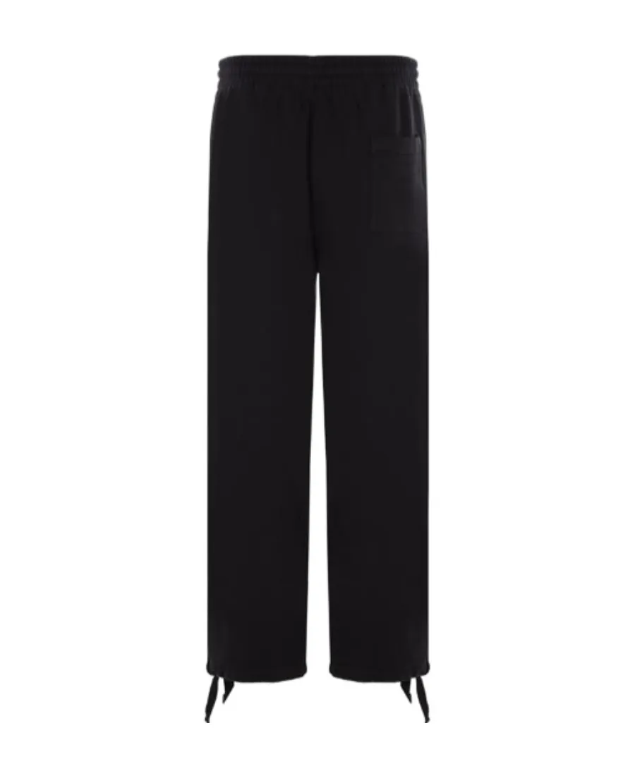 Off-White Drawstring Wide Leg Trousers