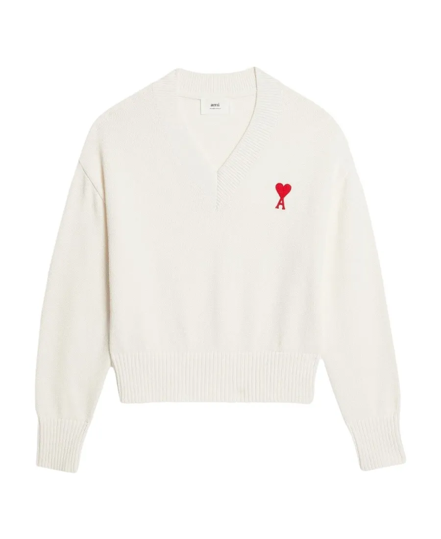Ami De Coeur V-Neck Jumper