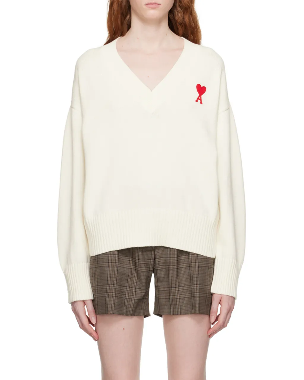 Ami De Coeur V-Neck Jumper
