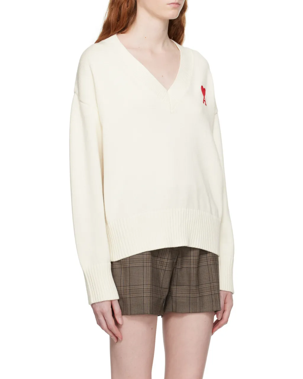 Ami De Coeur V-Neck Jumper